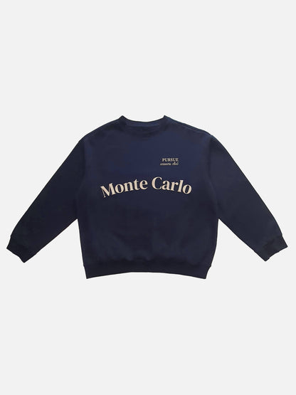PURSUE DREAMS CREWNECK NAVY
